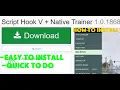 How to EASILY Install Script Hook V For GTA 5
