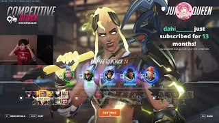 JUNKER QUEEN OVERBUFF SUPER INSANE JUNKER QUEEN GAMEPLAY OVERWATCH 2 SEASON 4