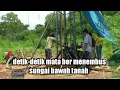 Lagu Sumur bor menembus sungai bawah tanah.