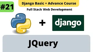 Jquery Tutorial Python Django Full-stack Development Course