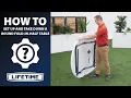 How to Set Up and Take Down Your Lifetime Round Fold-In-Half Table Lifetime How To