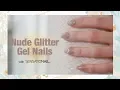 Spring Trend 2019 How to create Nude Glitter Gel Nail Art with SensatioNail