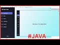 Java - How to Create a Collapsing Sidebar Menu Using Java Netbeans With Source Code