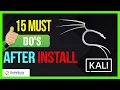 Lagu 15 Things You MUST DO After Installing Kali Linux