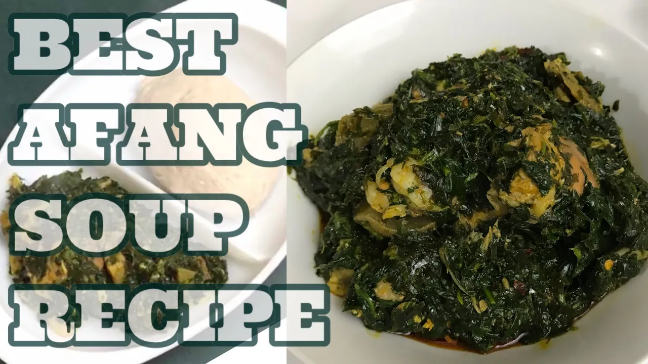 HOW TO MAKE DELICIOUS AFANG SOUP//AFANG SOUP RECIPE// STEP BY STEP