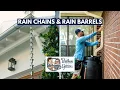 Rain Chains Rain Barrels Can Make Your Home Unique