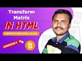 css matrix transform css transform tutorial in hindi