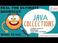 Learn Java Collections in 10 Minutes A Quick Guide to Mastering Lists Sets and Maps JCF