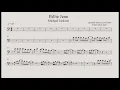 BILLIE JEAN: Clave de Fa (trombón, chelo, fagot, contrabajo)(partitura/playback)