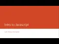 Intro to Javascript Javascript tutorials Live Technical Class Marathi Lalit Sharlawar