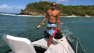 BOAT WORK in paradise IS all it’s CRACKED up to be  | 86 | Beau and Brandy Sailing