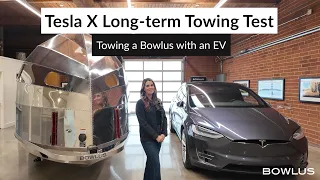 tesla model x review the reality of electric towing