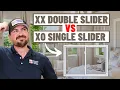 XX Double Slider Vs XO Single Slider Windows