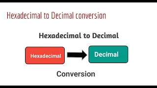 Hexadecimal to Decimal conversion in java How to convert from hexadecimal to decimal in Java