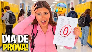 24 HORAS EM UM DIA DE PROVA NA ESCOLA E PASSEIO NO SHOPPING *passei muito mal