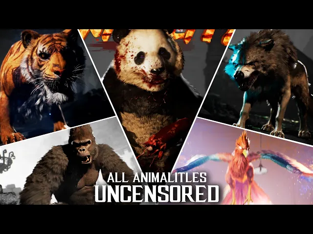 Mortal Kombat 1 Khaos Reigns ALL ANIMALITIES UNCENSORED 4K Ultra HD
