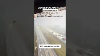 Foggy drive to work for first Monday of 2026