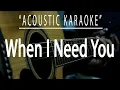 Download Lagu When i need you - Leo Sayer (Acoustic karaoke)