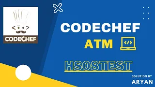 Atm Codechef Solution Road To 5 Star
