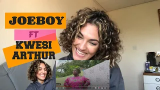 joeboy door feat kwesi arthur music video reaction
