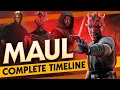 Darth Maul - His Complete Canon Timeline So Far