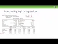 7491 W10 5 Applying and interpreting logistic regression in Python