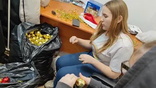 На улице Музейная идет подготовка к открытию «Зимнего Любинского»