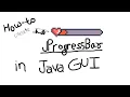How to Use JProgressBar in Java Swing No Talking Coding With Calm Music Java GUI CodeSher