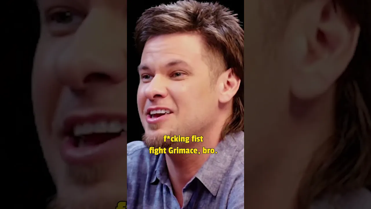 Theo Von wants to see fast food mascots fight lol 