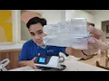 New to CPAP Unboxing Setting Up 1st Night