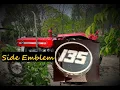 Making Side Emblems Massey Ferguson 135 Spare Parts Tractor Restoration MF 135 135 MF