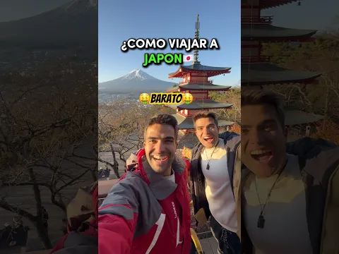 Como viajar a Japón barato 🤑🇯🇵 #japon #viajes