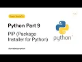Belajar Python Part 9 PIP Package Installer for Python