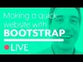Building a quick site with Bootstrap 4