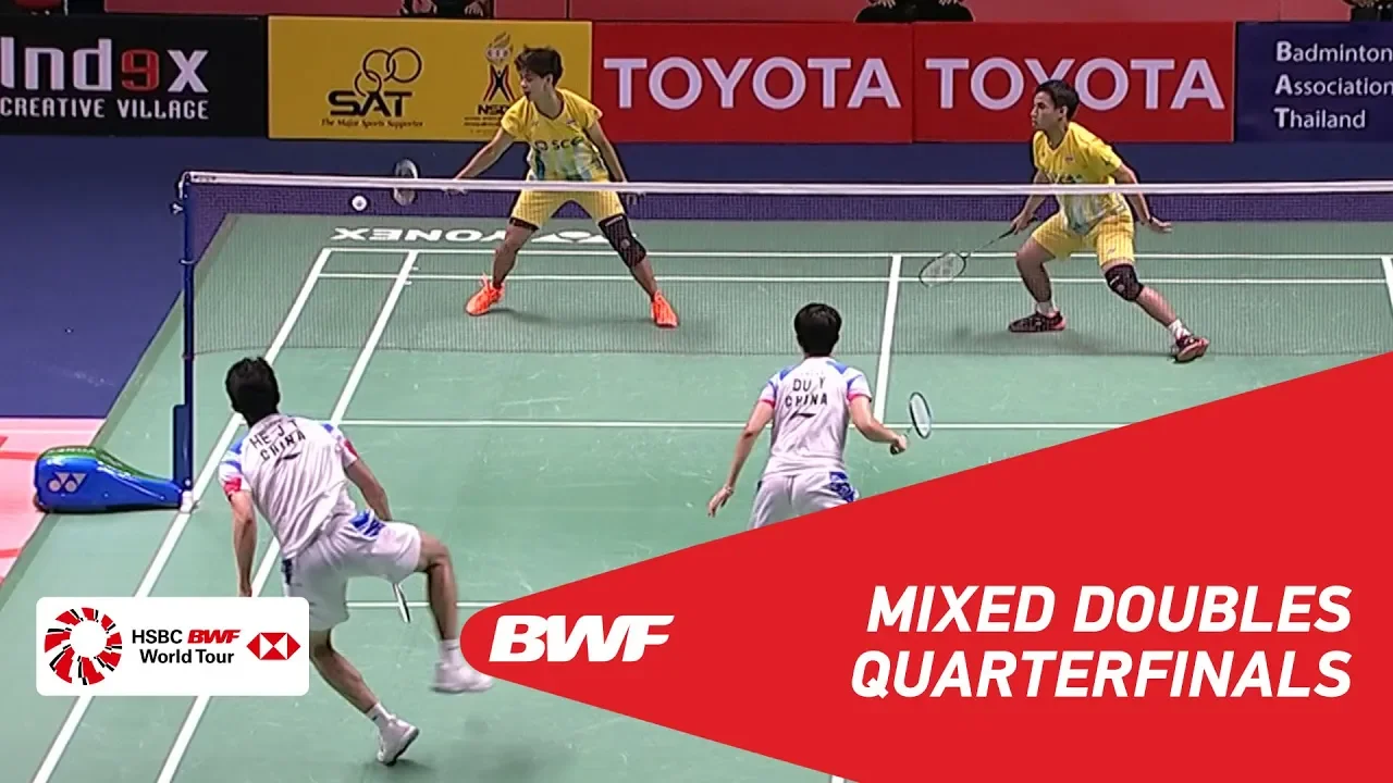 QF | XD | HE/DU (CHN) vs. PUAVARANUKROH/TAERATTANACHAI (THA) [4] | BWF 2019