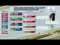 FIRST 2025 College Football Playoff Rankings REVEALED ESPN College Football