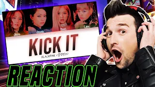 Download BLACKPINK - Kick It (Color Coded Lyrics Eng/Rom/Han/가사) REACTION!!! MP3