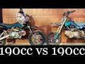 PIRANHA YX 190CC VS ZONGSHEN 190CC TOP SPEED DRAG RACE