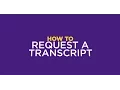 LSUE HOW TO Request an Transcript