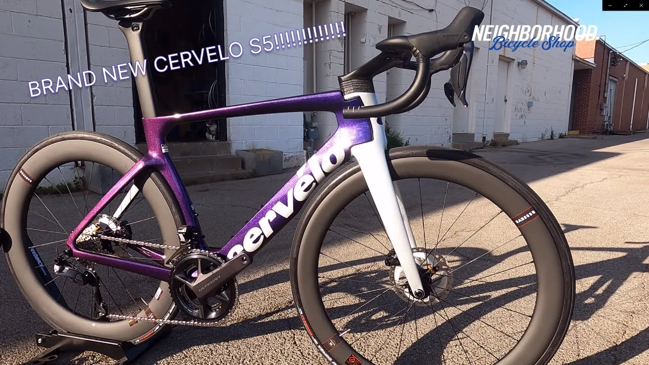 BRAND NEW CERVELO S5 NEVER BEFORE SEEN!!