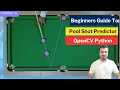 Pool Shot Predictor with OpenCV Will the Ball Go Into the Pocket