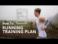 How To Make A Running Training Plan Ultimaterunning