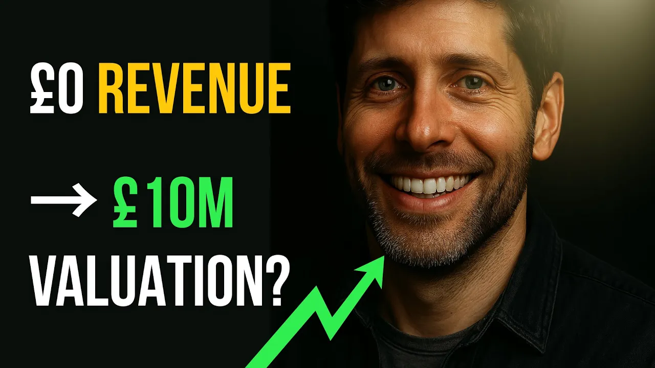 How Startups Are Valued Before Making a Profit (£0 Revenue → £10M Valuation?)