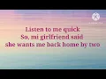 Ruger - Girlfriend (Lyrics)