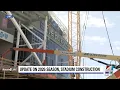 EverBank stadium renovations ramp up reduce capacity seating