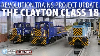 HM208 Revolution Trains Clayton Class 18 project update