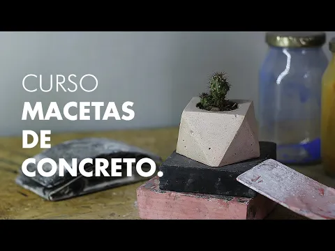 Download MP3 MINI CURSO Macetas de concreto.