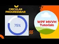 WPF C Circular Progress Bar