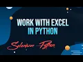 Reading Excel File in Python Selenium WebDriver with Python