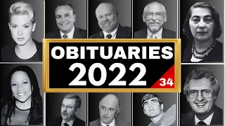 Notable Figures We Lost In AUGUST 2022 Celebrity Deaths Obituaries